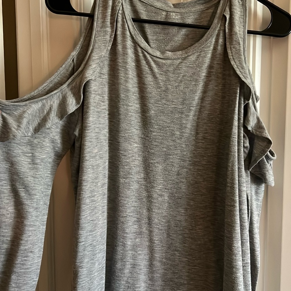 Michael Kors cold shoulder top